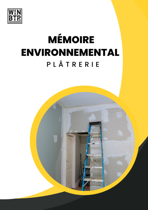 Mémoire Environnementale Plâtrerie