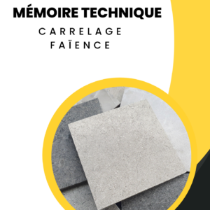 Mémoire Technique Carrelage