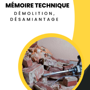 Mémoire Technique Démolition - Désamiantage