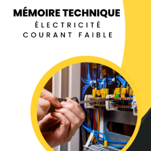 Mémoire Technique Électricité courant faible