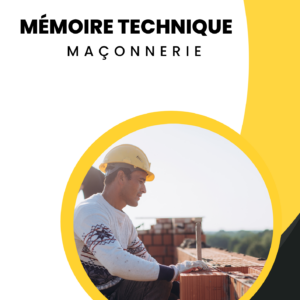Mémoire Technique Maçonnerie